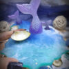 Handcrafted Resin Incense Holder with Sea & Fish Design