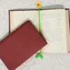 Marque-pages tricotés en forme de fleur – Look artisanal & design doux – Lot de 2