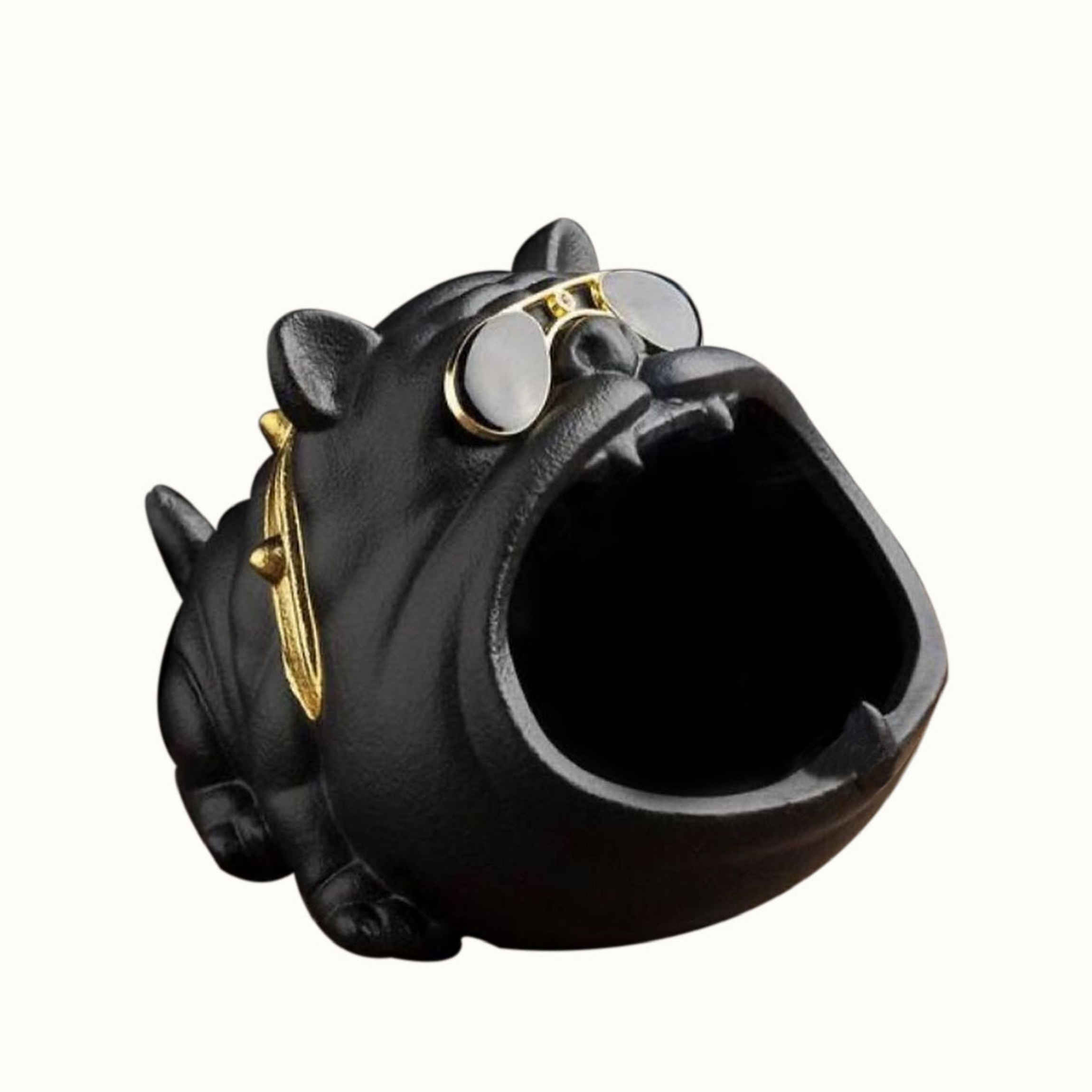 Novelty Ashtray –  Perfect Gifts for Smoker with Open-Mouth Dog Design