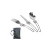 Ensemble de Couverts de Voyage Portable - Compact, Parfait pour Toutes vos Aventures