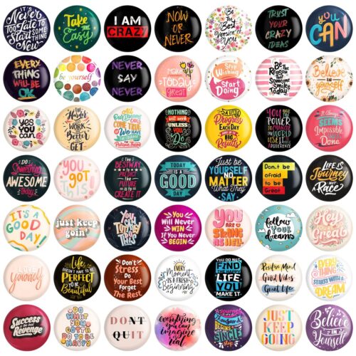Lot de 49 badges à épingle avec le visage de Cristiano Ronaldo – Parfait pour les fans et les collectionneurs