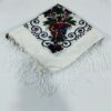 Écharpe Ethnique Turkmène en Coton - Pièces Exquises de Tradition et de Savoir-faire