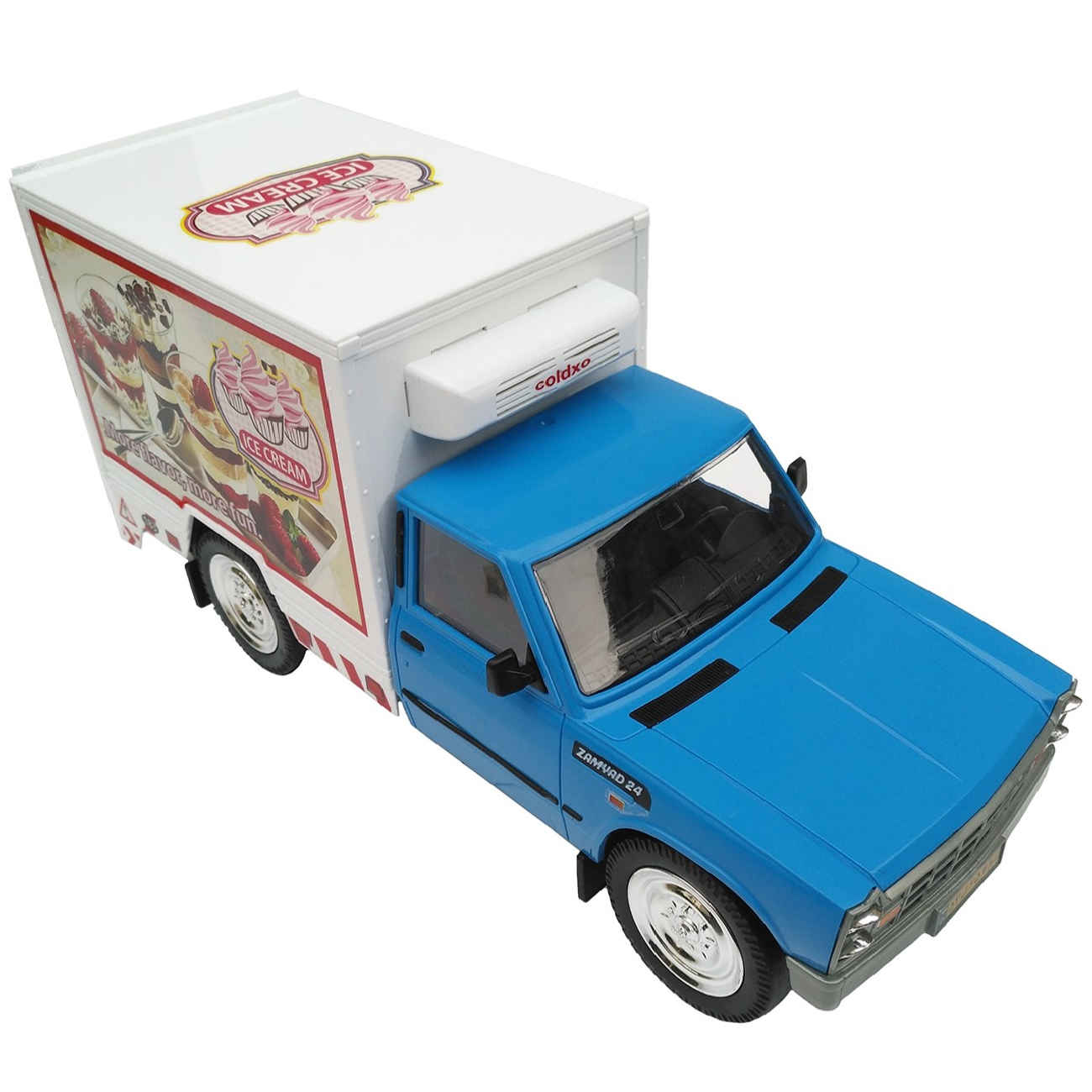 Camion frigorifique jouet Nissan Junior 1956 - pour modèle de transport de crème glacée