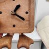 Horloge de Bureau Artisanale en Bois - Conçue pour le Style et la Fonction