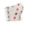 Top cami en lin pour femmes avec broderie de sequins