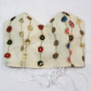 Top cami en lin pour femmes avec broderie de sequins