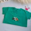 Chemise à manches courtes pour femmes brodée – Design unique & élégant