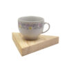 Sous-verre en bois – Parfait pour les boissons et les objets chauds, rustique et naturel (Pack de 6)