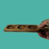 Ensemble de Salieres et Poivrières en Céramique avec Support en Bois – Design Cactus