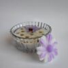 Bougies en pot en verre à la camomille – Élégance artisanale