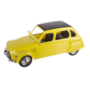 Voiture jouet Citroen Dyane 6 (1968) Jian avec toit noir