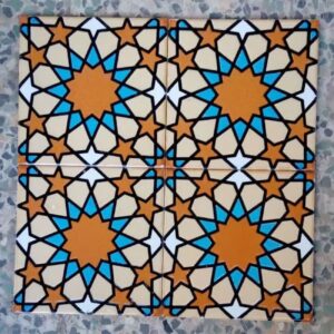 Classic Persian Ceramic Tiles – Bring Heritage to Your Walls 25 Pcs