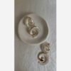 Boucles d'oreilles pendantes Minakari à pendentifs ronds évidés pour femmes