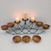 Ensemble Haft-Seen décoratif avec support métallique robuste – Pour une table de Nowruz époustouflante