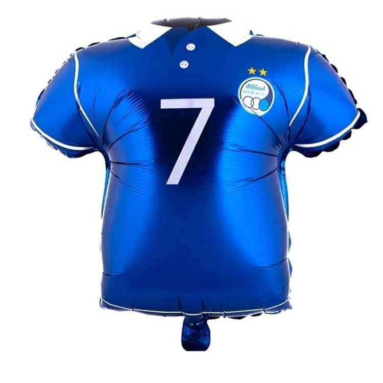 Foil Balloon with Esteghlal Football Team Jersey Design