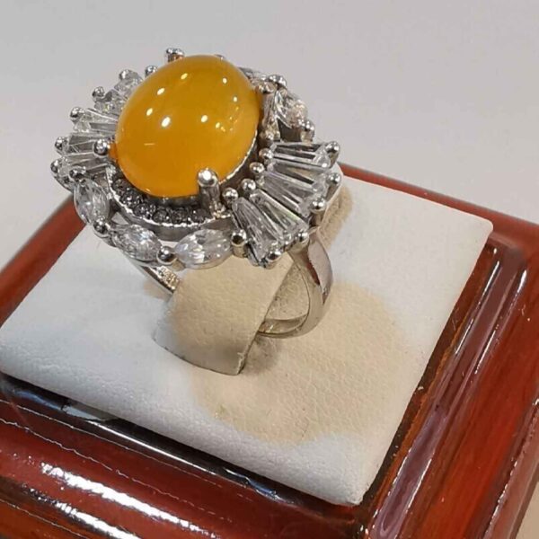 Bague en argent fait main avec inscription Sharf al-Shams
