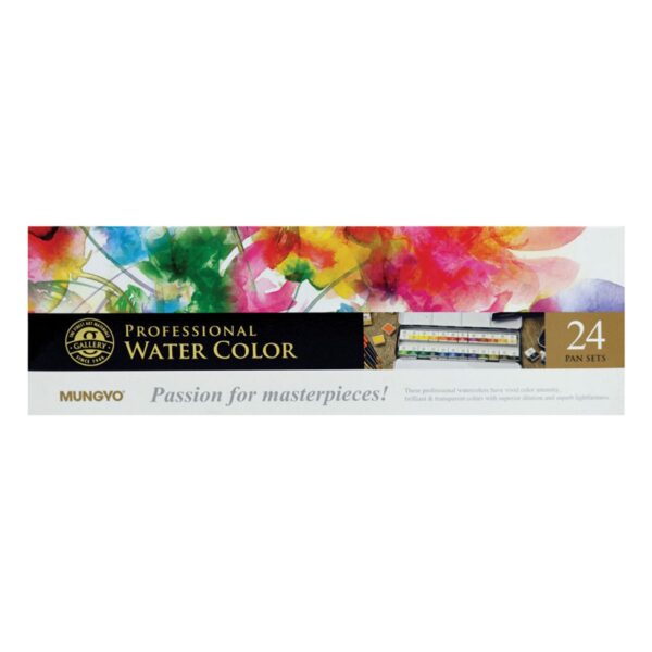 Set de 24 aquarelles St. Petersburg – Idéal pour professionnels et débutants