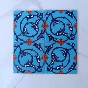 Persian Ceramic Tiles – Bring Heritage to Your Walls 25 Pcs