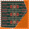 Nappe en velours inspirée de la tradition persane avec motif géométrique
