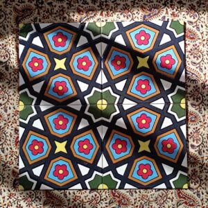 Persian Tiles – Wall and Floor Tile Quick and Easy Installation 25 Pcs