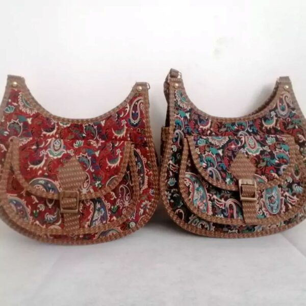 Sac à bandoulière Termeh unique avec motif traditionnel persan
