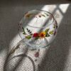 Ensemble Golsa – Assiettes Haft-Seen Vitarail, motif floral (11 pièces)