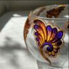 Ensemble Roya – Assiettes Haft-Seen Vitarail, motif floral (11 pièces)