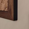 Art Mural en Marqueterie de Bois - Panneau en Marqueterie avec Design de Lion
