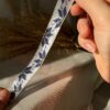 Bracelet Tissé en Acier pour Femme – Motif Floral Modèle Ela