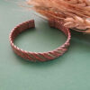 Bracelet Manchette en Cuivre Ajustable – Ajustement Parfait, Style Intemporel