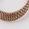 Bracelet Manchette en Cuivre – Design Classique et Minimaliste, Idéal pour Empiler ou Porter Seul