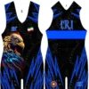 Justaucorps de Lutte Iranienne – Design Traditionnel Sans Manches pour Champions