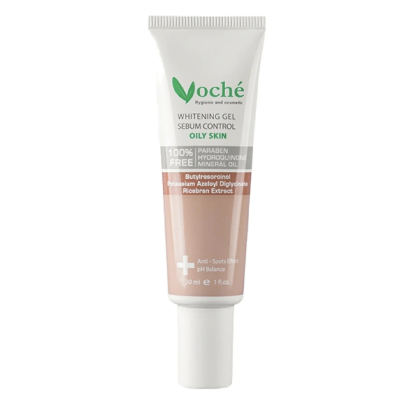 Voche Gel Sérum Éclaircissant Anti-Taches – Convient aux Peaux Grasses, 30 ml (Lot de 4)