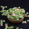 Gomme naturelle Ban – Saveur menthe verte (lot de 100)