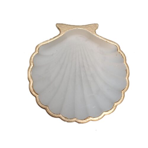 Porte-bijoux chic en forme de coquillage pour bagues et boucles d’oreilles