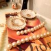 Porte-bijoux chic en forme de coquillage pour bagues et boucles d’oreilles