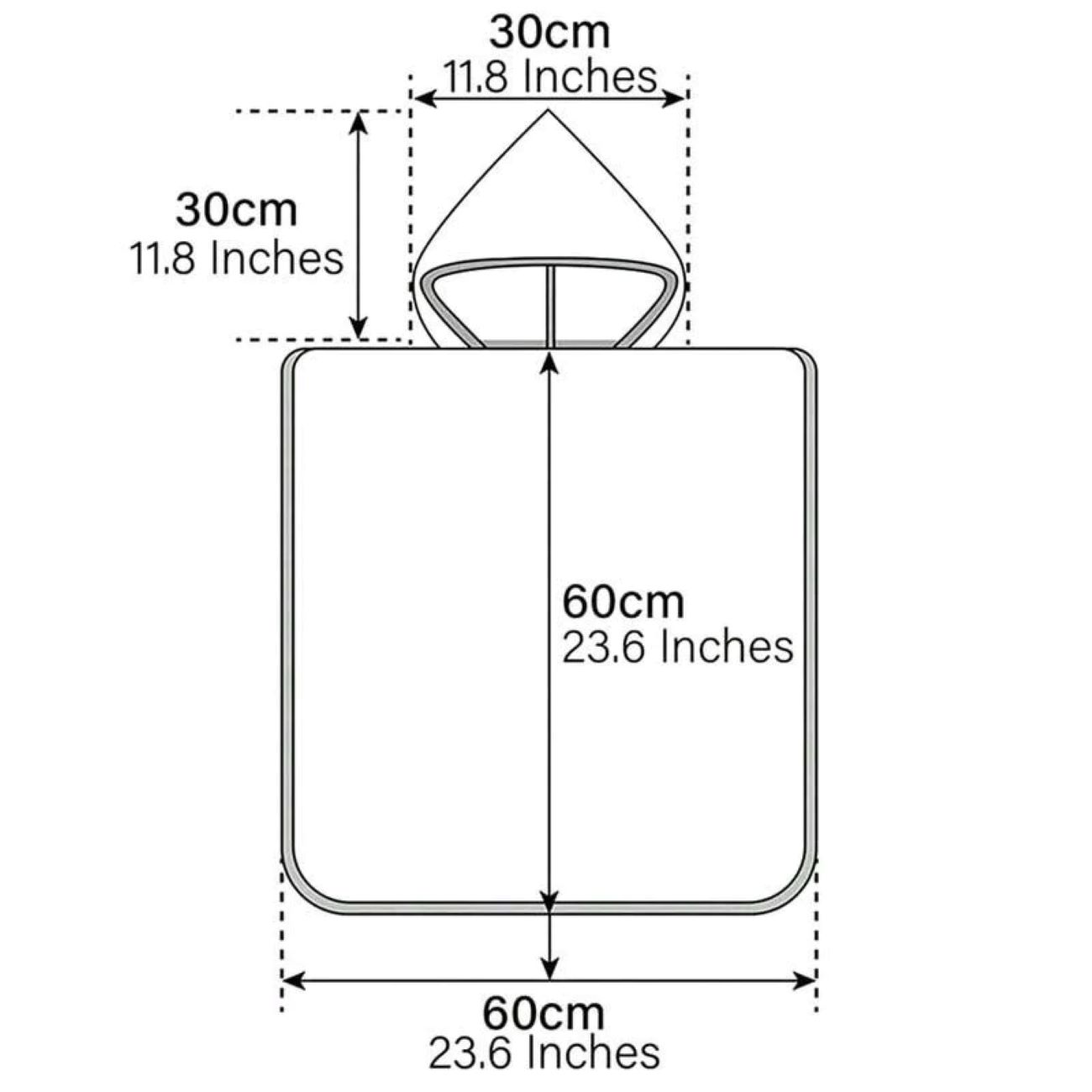 Poncho serviette rose à capuche pour enfants – Parfait pour le bain et la piscine