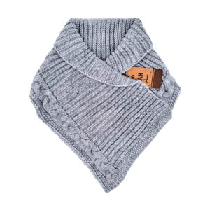 Écharpe col classique – Style col roulé, unisexe, chaude et tendance pour temps froid