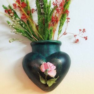 Jardinière murale décorative de style ferme – Convient pour la cuisine, le patio ou l’entrée (2x)