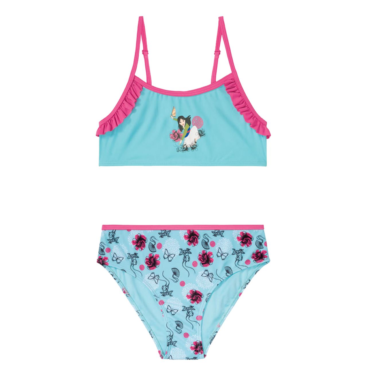 Maillot de bain deux pièces pour filles Disney – Avec personnage préféré