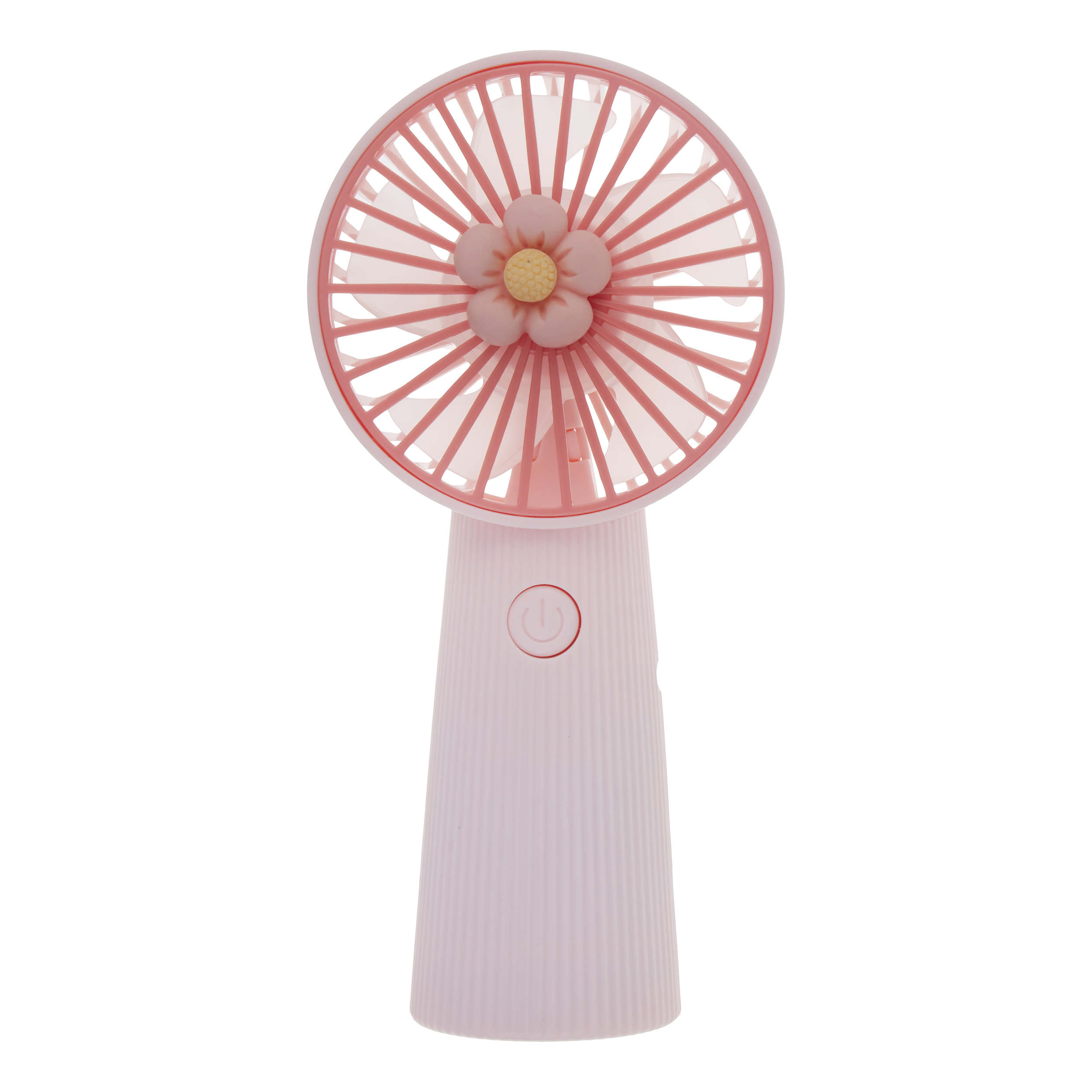 Ventilateur portatif avec corps en ABS et 5 pales en plastique – Idéal pour se rafraîchir en été