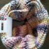 Écharpe col tricotée en anneau pour femme – Confortable et élégante pour les temps froids