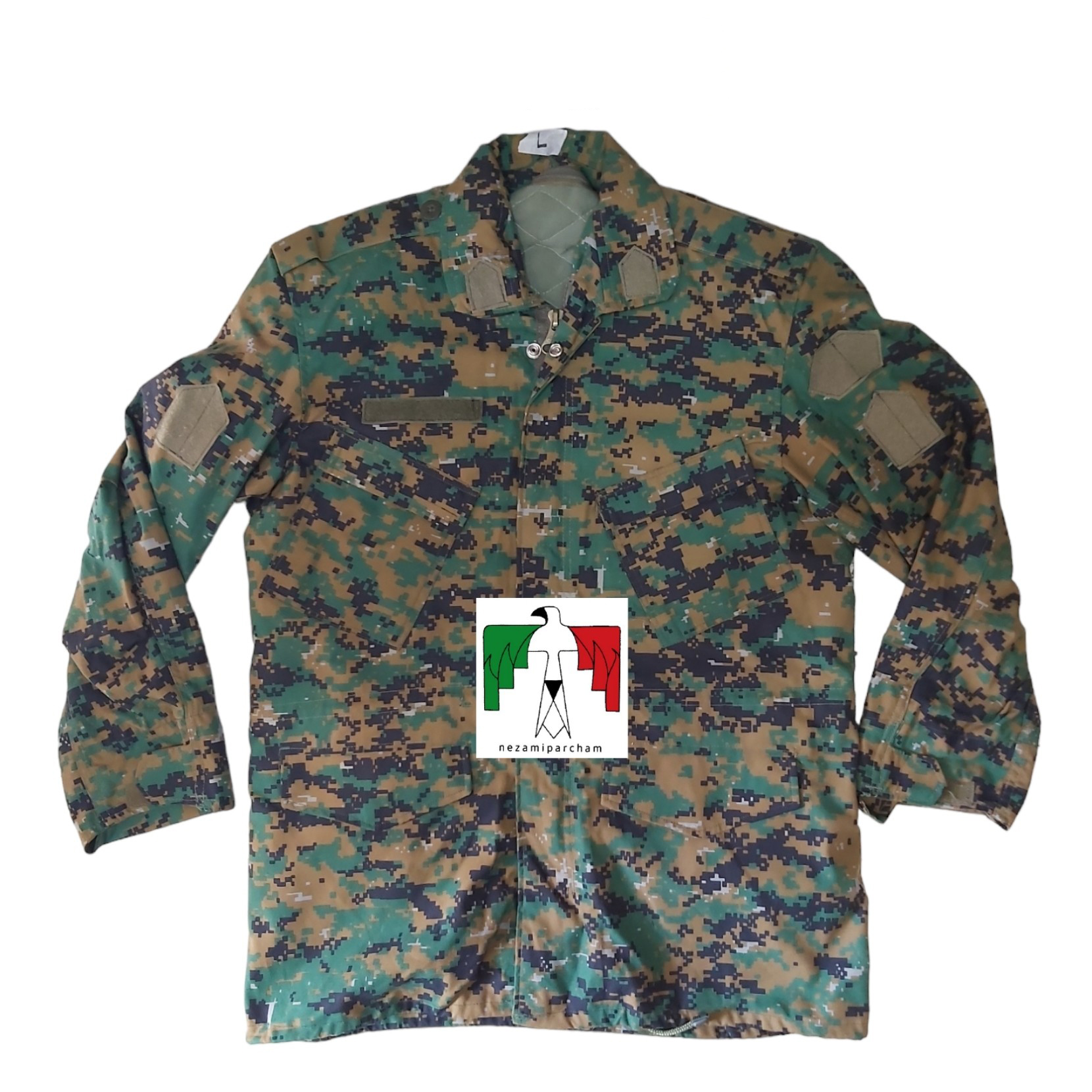 Veste de patrouille iranienne FARAJA avec capuche amovible – Idéale pour la sécurité et les activités extérieures