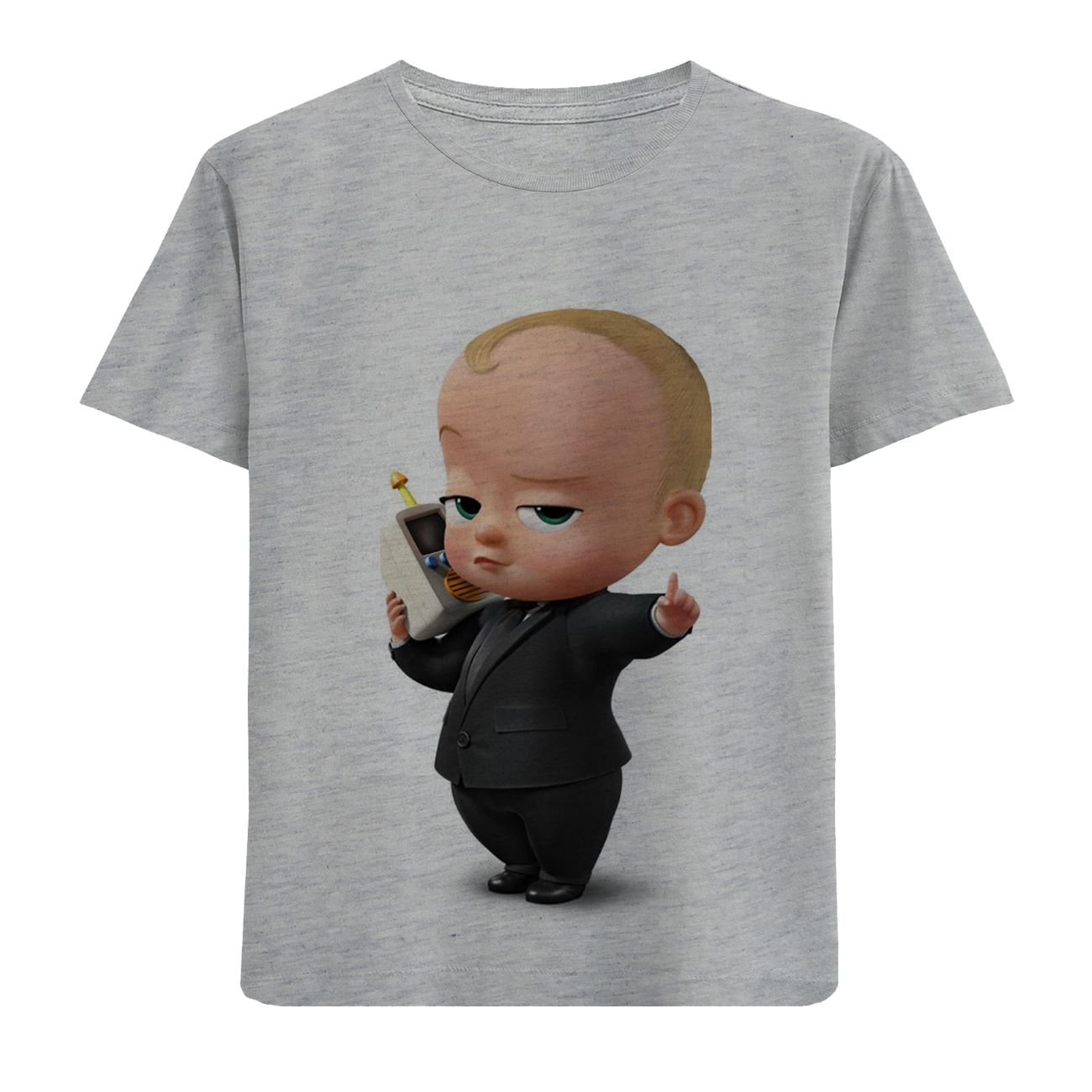 Kids’ T-shirt Boss Baby – 100% Cotton Short Sleeve TShirt for Kids