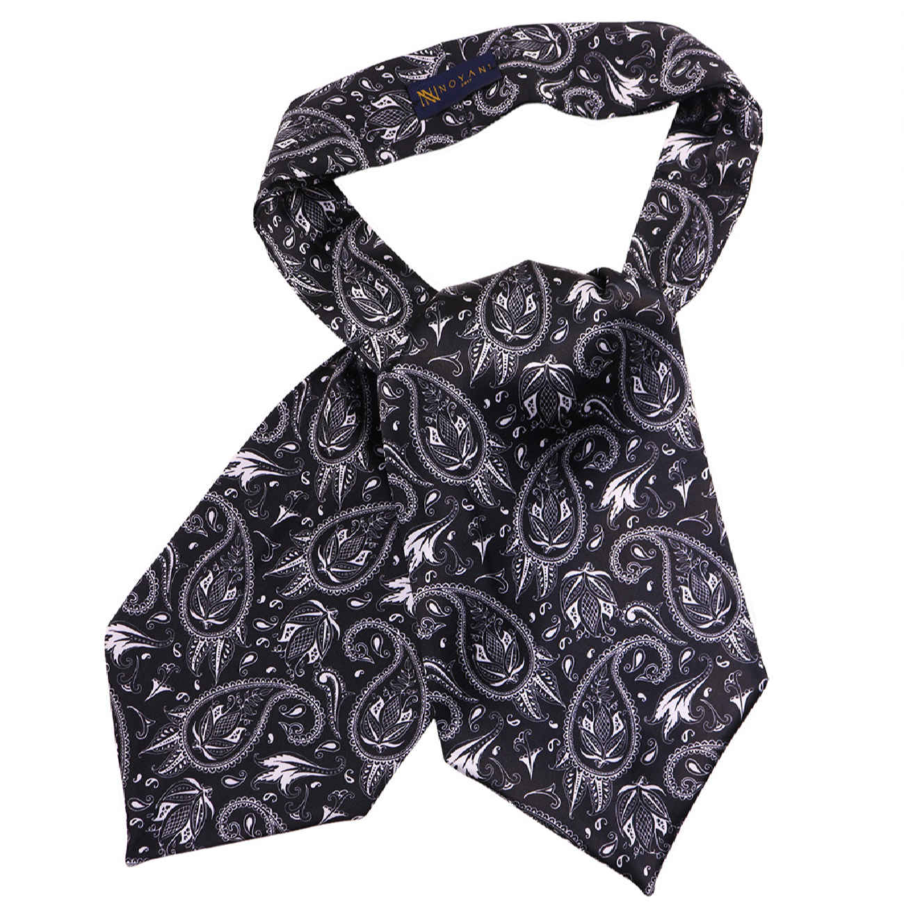 Persian Men’s Ascot Tie – Perfect for Wedding & Event Special Occasion with Paisley Pattern