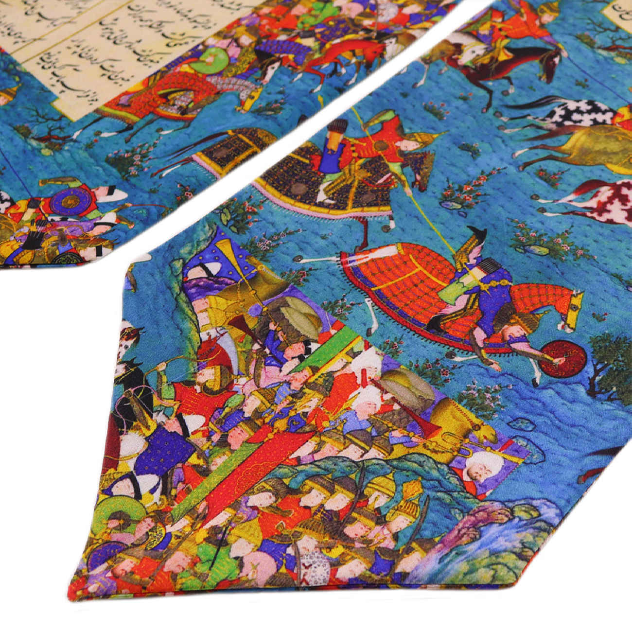 Cravate Ascot persane pour homme inspirée du Shahnameh – Adaptée à toutes les occasions