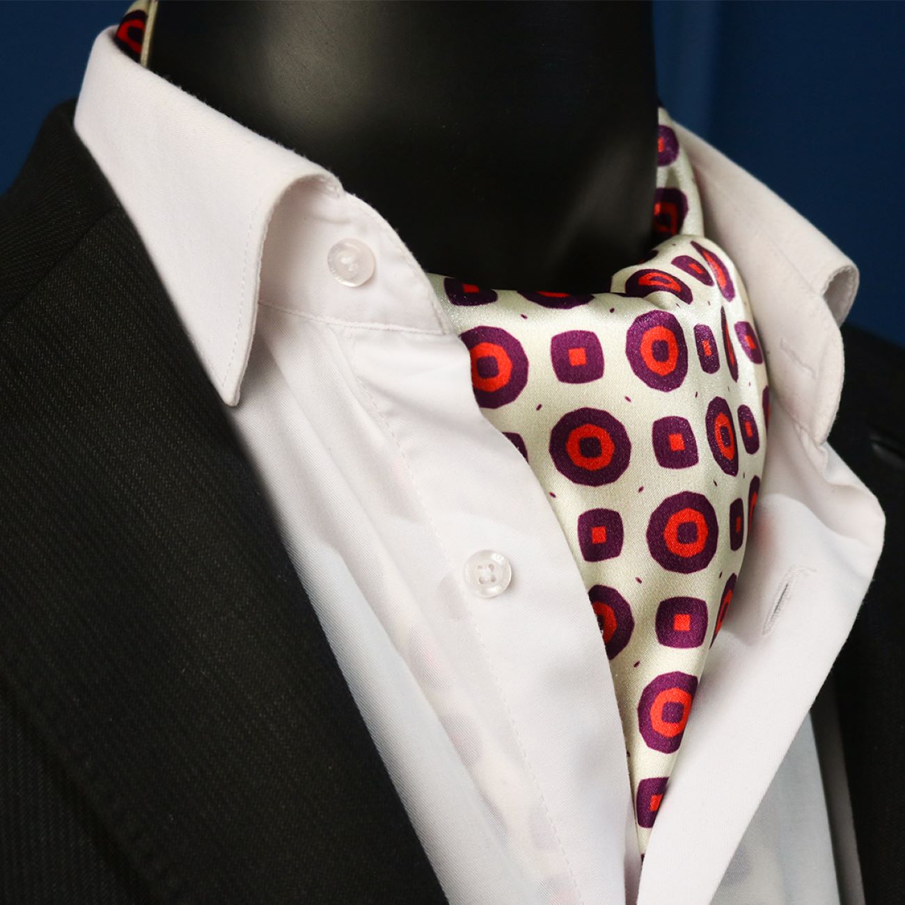 Foulard classique | Accessoire raffiné pour le gentleman moderne
