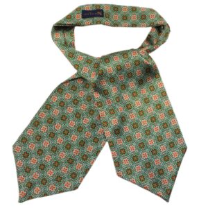 Foulard à carreaux vintage pour homme | Cravate Ascot à motif classique pour un style élégant
