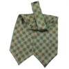 Foulard à carreaux vintage pour homme | Cravate Ascot à motif classique pour un style élégant