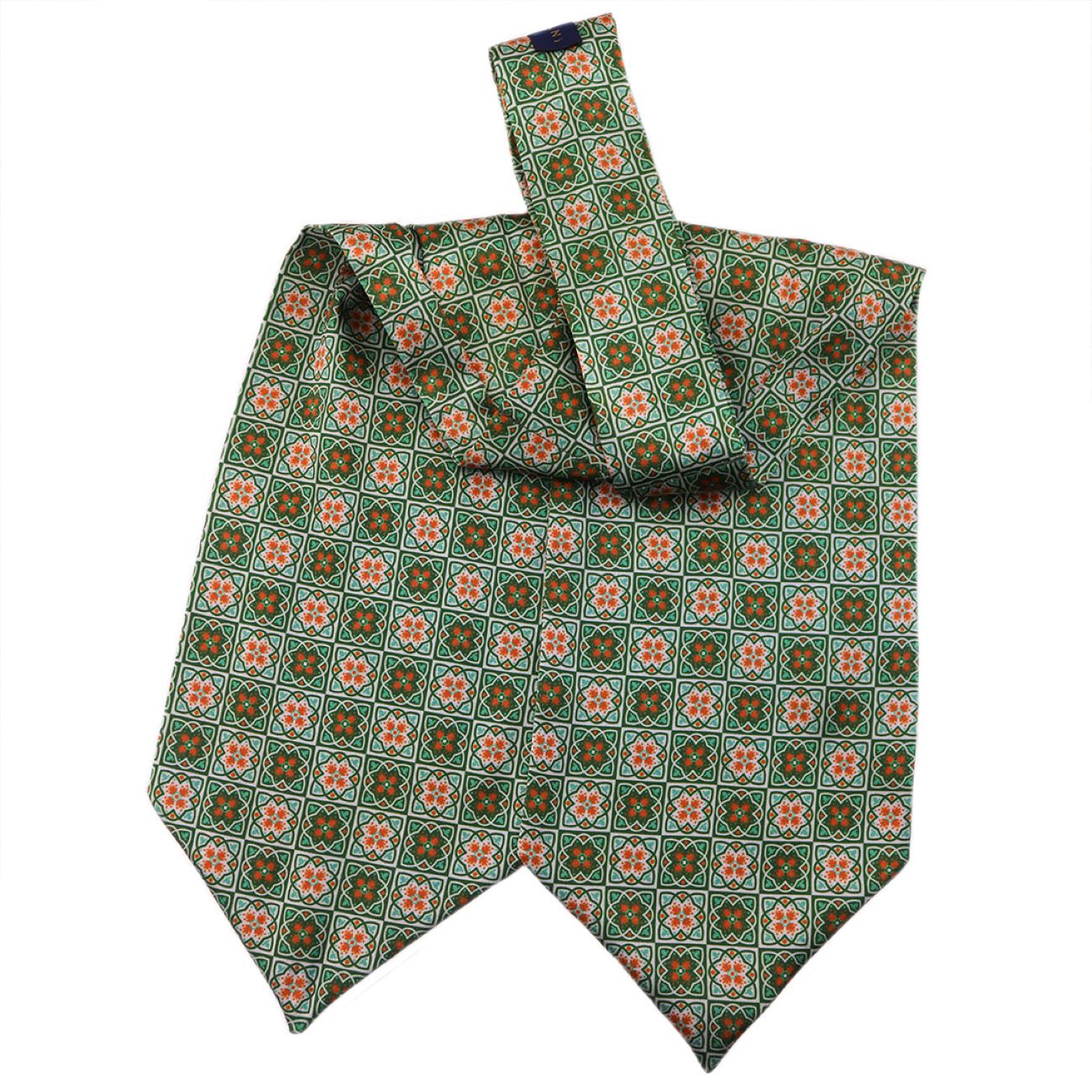 Men’s Vintage Plaid Neck Scarf | Classic Checkered Ascot Tie for Elegant & Classic Style